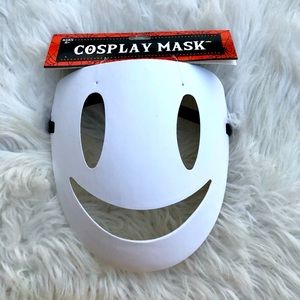 Cosplay White Smile Mask Purge Anime High Rise Costume New!
